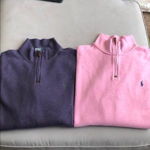 MENS RALPH LAUREN XXL COTTON LONG SLEEVES SHIRTS